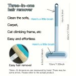 2-in-1 Pet Hair Remover Brush, Reusable Lint Brush for Dog & Cat Fur - Image 8