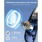 Upgraded Portable Neck Fan with LED Display & 3 Speeds - Image 9
