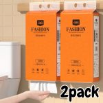 Wall Mount 4-Ply Facial Tissues 2 Pack with Free Hooks - Image 3