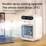 Mini Desktop Air Conditioner Fan, USB Rechargeable & Portable - Image 3