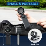 3-in-1 Foldable Fan, Multi-speed & Long Battery Life - Image 6