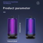 Quiet Electric Mosquito Trap Lamp for Household Use - Image 3
