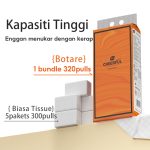 Wall Mount 4-Ply Facial Tissues 2 Pack with Free Hooks - Image 2