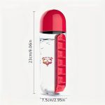 2-in-1 7 Days Pill Box + BPA-Free PP Water Cup - Image 5