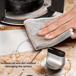 16Pcs Stainless Steel Cleaning Cloth, Reusable Durable Kitchen Dish Washing Pads - Image 4
